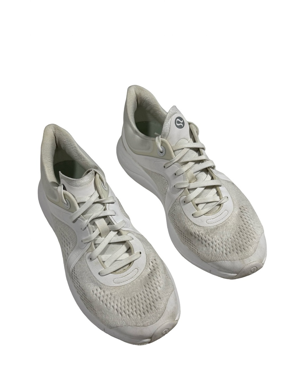 Lululemon Chargefeel Workout Low White Gym Training Running Shoes Women’s Size 9